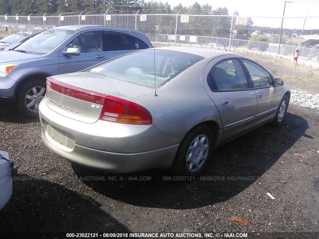 2B3HD46R92H267870 - 2002 DODGE INTREPID SE GOLD photo 4