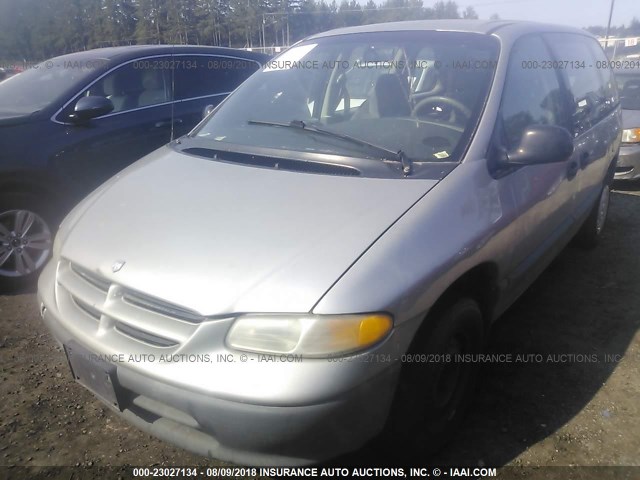 2B4GP45R3TR637870 - 1996 DODGE CARAVAN SE/SPORT SILVER photo 2