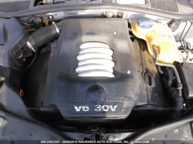 WVWWH63B03E066347 - 2003 VOLKSWAGEN PASSAT GLX ღია ლურჯი ფოტო 10
