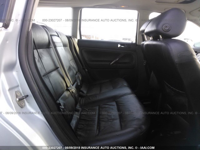 WVWWH63B03E066347 - 2003 VOLKSWAGEN PASSAT GLX ღია ლურჯი ფოტო 8