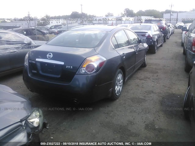 1N4AL21E29N556110 - 2009 NISSAN ALTIMA 2.5/2.5S GRAY photo 4