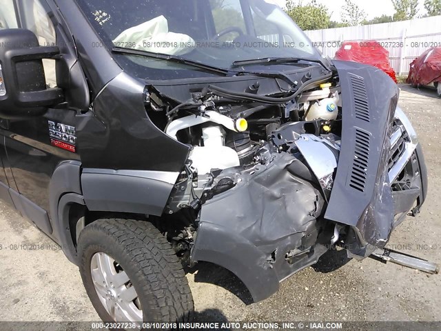 3C6TRVDG9JE117762 - 2018 RAM PROMASTER 2500 2500 HIGH GRAY photo 6