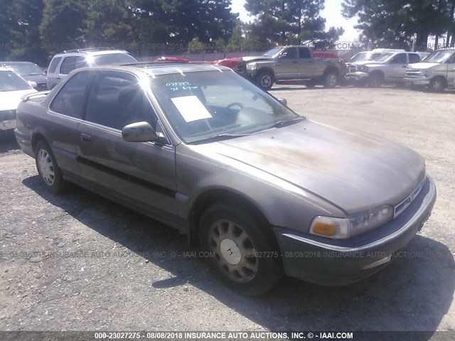 1HGCB7261MA031342 - 1991 HONDA ACCORD EX/EX-R BROWN photo 1