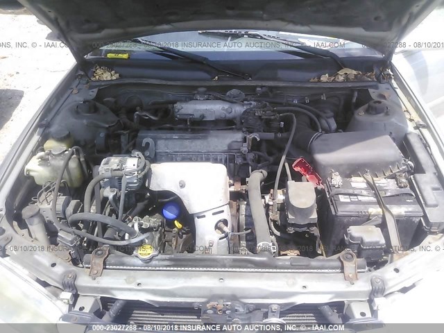 4T1BG22K11U031147 - 2001 TOYOTA CAMRY CE/LE/XLE 银色 照片 10