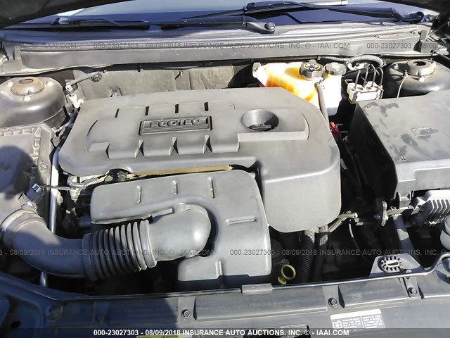 1G2ZF58B574253122 - 2007 PONTIAC G6 VALUE LEADER/BASE BLACK photo 10