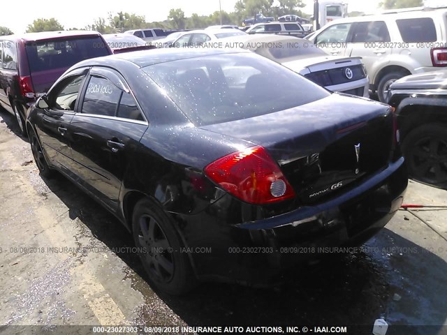 1G2ZF58B574253122 - 2007 PONTIAC G6 VALUE LEADER/BASE BLACK photo 3