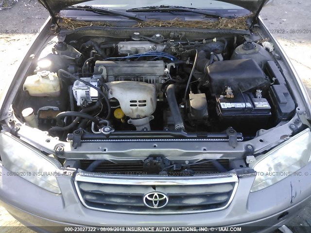 4T1BG22K5YU676457 - 2000 TOYOTA CAMRY CE/LE/XLE SILVER photo 10