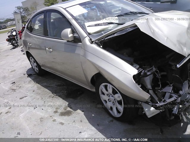 KMHDU46D49U655657 - 2009 HYUNDAI ELANTRA GLS/SE Champagne photo 1