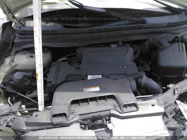 KMHDU46D49U655657 - 2009 HYUNDAI ELANTRA GLS/SE Champagne photo 10