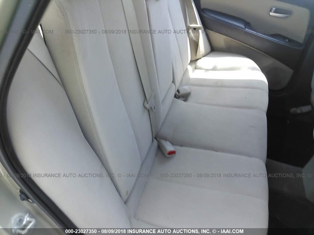 KMHDU46D49U655657 - 2009 HYUNDAI ELANTRA GLS/SE Champagne photo 8