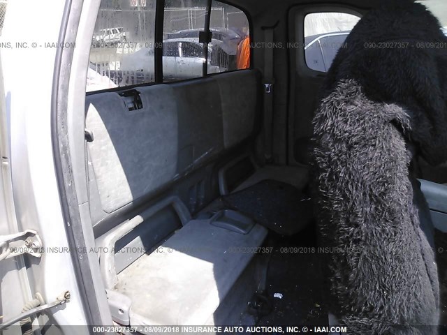 5TETX22NX5Z011284 - 2005 TOYOTA TACOMA ACCESS CAB Күміс фото 8