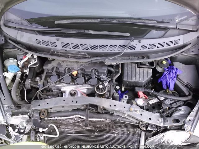 2HGFA16929H344510 - 2009 HONDA CIVIC EXL 灰色 照片 10