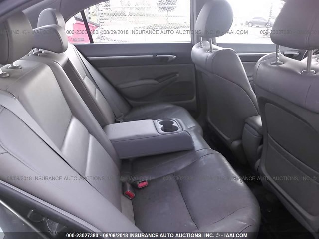 2HGFA16929H344510 - 2009 HONDA CIVIC EXL 灰色 照片 8