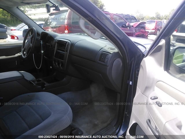 1FMZU63K54UB08054 - 2004 FORD EXPLORER XLT/XLT SPORT/NBX 蓝色 照片 5