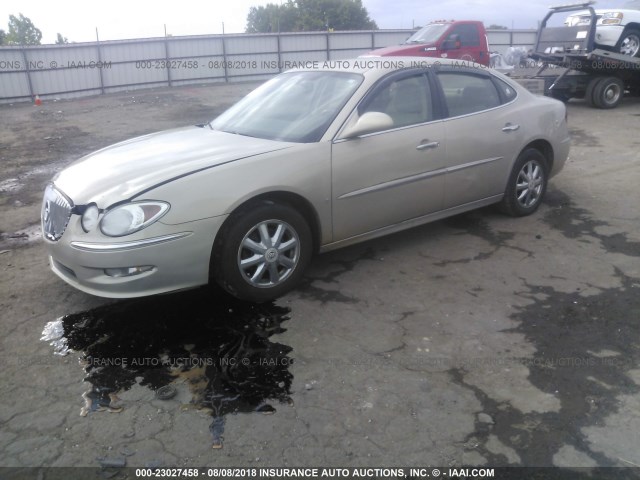 2G4WD582691122490 - 2009 BUICK LACROSSE CXL TAN photo 2