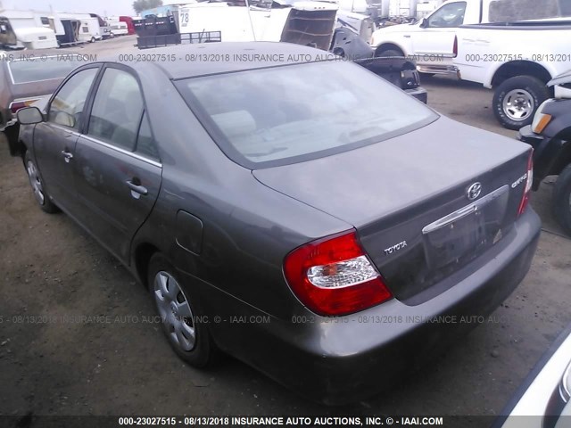 4T1BE30K03U665695 - 2003 TOYOTA CAMRY LE/XLE/SE Boz foto 3