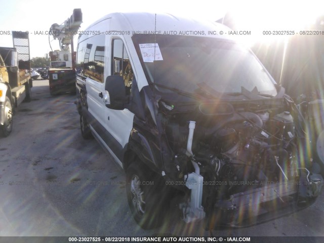 1FTYR2CM3FKA72908 - 2015 FORD TRANSIT T-250 WHITE photo 1