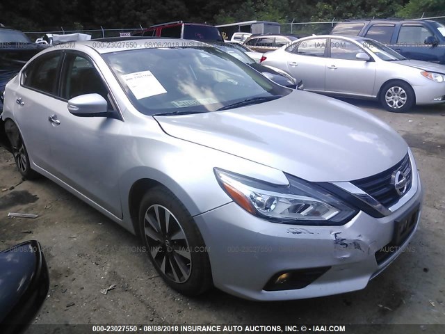 1N4AL3AP1JC161004 - 2018 NISSAN ALTIMA 2.5/S/SV/SL/SR SILVER photo 1