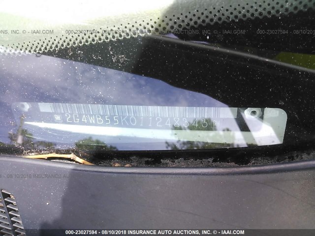 2G4WB55K011248343 - 2001 BUICK REGAL LS 白色 照片 9