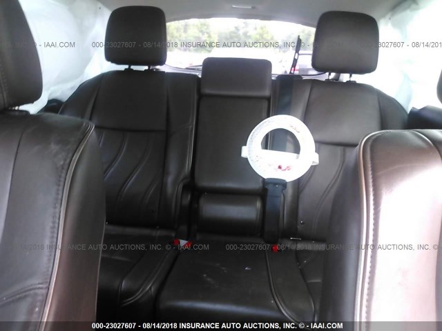 5N1AL0MN9EC508065 - 2014 INFINITI QX60 BLACK photo 8