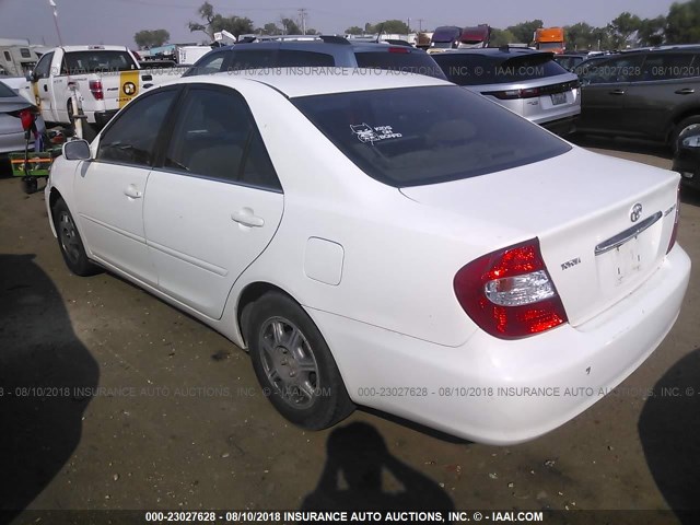 4T1BE32K43U191277 - 2003 TOYOTA CAMRY LE/XLE/SE 白色 照片 3