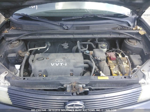 JTLKT324240157198 - 2004 TOYOTA SCION XB Қара фото 10