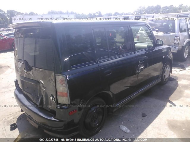 JTLKT324240157198 - 2004 TOYOTA SCION XB Қара фото 4