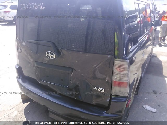 JTLKT324240157198 - 2004 TOYOTA SCION XB Қара фото 6