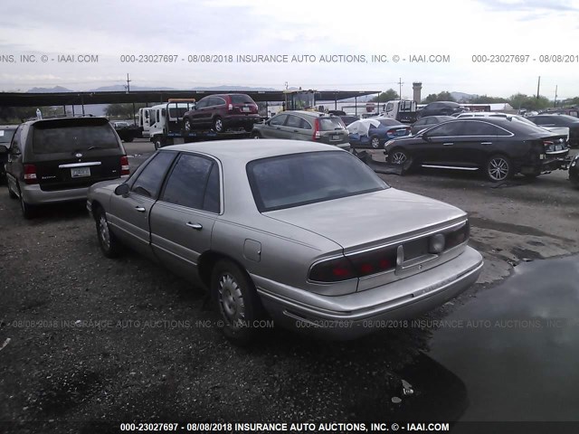 1G4HR52K2VH542726 - 1997 BUICK LESABRE LIMITED SILVER photo 3