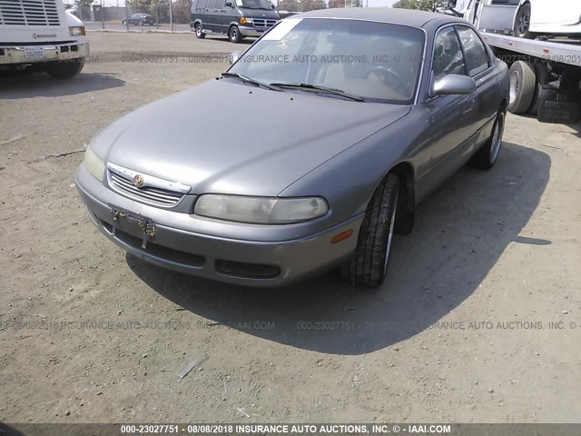 1YVGE22C1T5516596 - 1996 MAZDA 626 GRAY photo 2