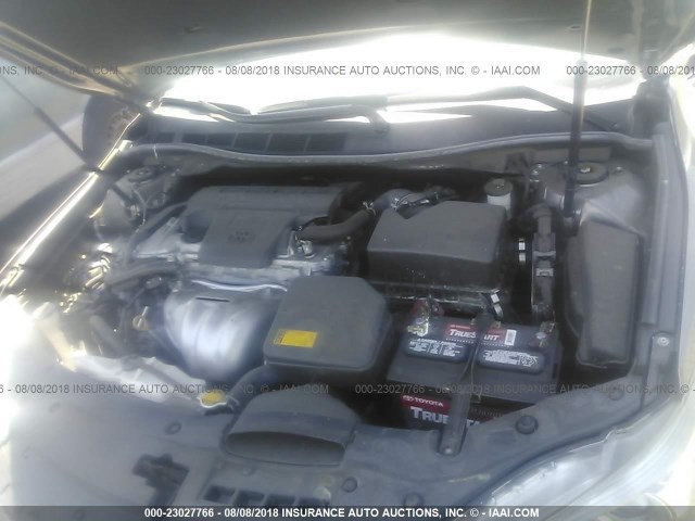 4T1BF1FK8FU497091 - 2015 TOYOTA CAMRY LE/XLE/SE/XSE GRAY photo 10