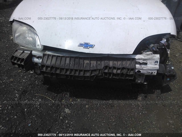 1G1JC524517377692 - 2001 CHEVROLET CAVALIER CNG WHITE photo 6