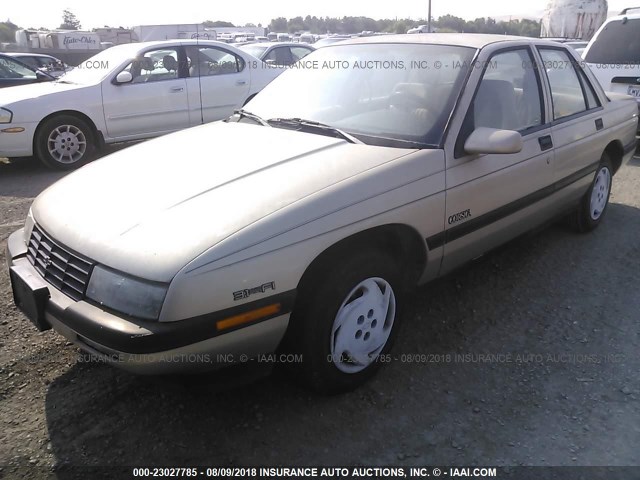 1G1LT53T1NY144326 - 1992 CHEVROLET CORSICA LT TAN photo 6