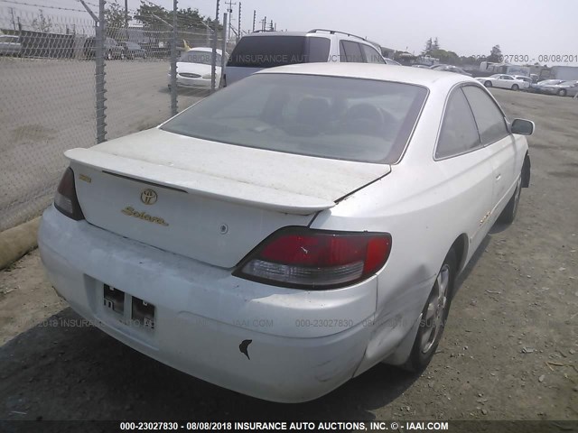 2T1CF28P3YC303445 - 2000 TOYOTA CAMRY SOLARA SE/SLE თეთრი ფოტო 4
