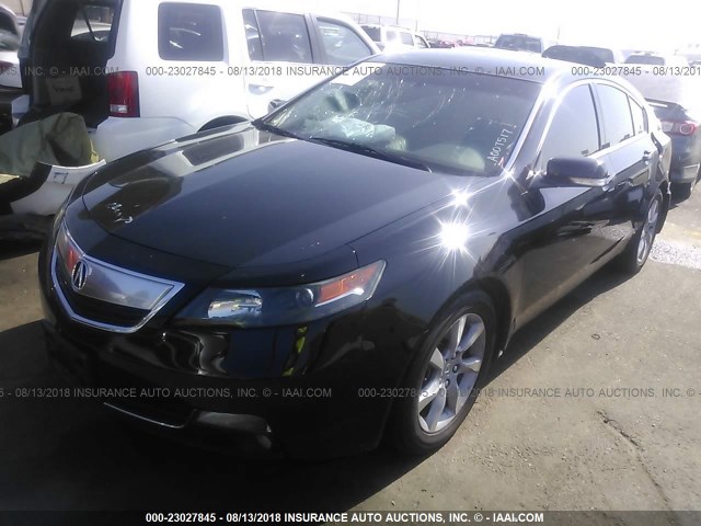 19UUA8F52DA007517 - 2013 ACURA TL TECH BLACK photo 2