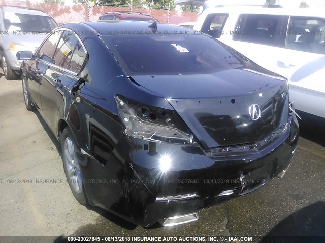 19UUA8F52DA007517 - 2013 ACURA TL TECH BLACK photo 3