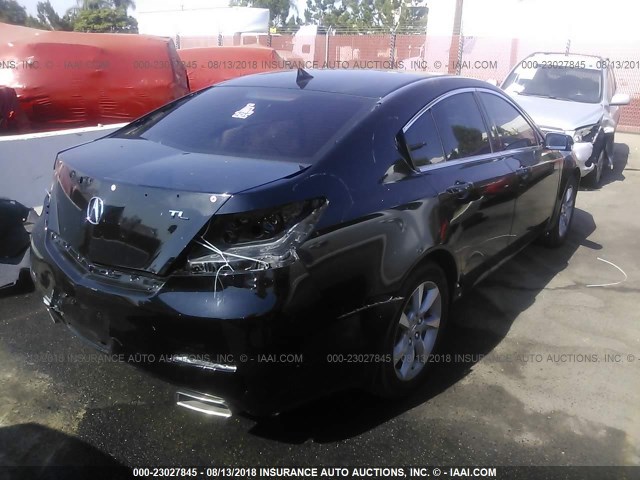 19UUA8F52DA007517 - 2013 ACURA TL TECH BLACK photo 4