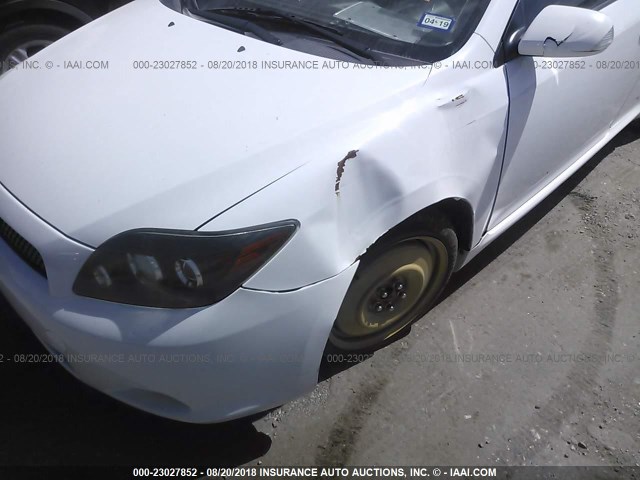 JTKDE3B77A0305164 - 2010 TOYOTA SCION TC 白色 照片 6