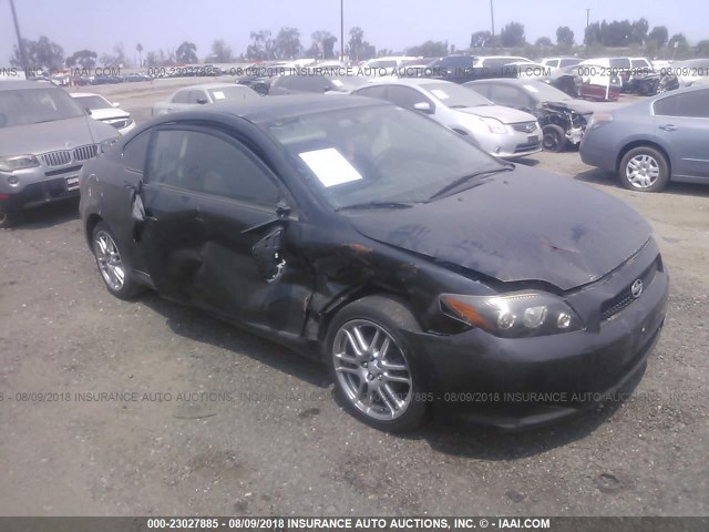 JTKDE167790298713 - 2009 TOYOTA SCION TC BLACK photo 1