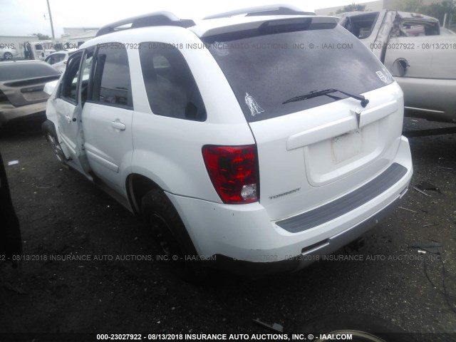 2CKDL63F166139526 - 2006 PONTIAC TORRENT WHITE photo 3