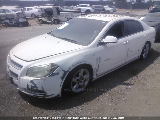1G1ZH57B584208960 - 2008 CHEVROLET MALIBU 1LT 白色 照片 2