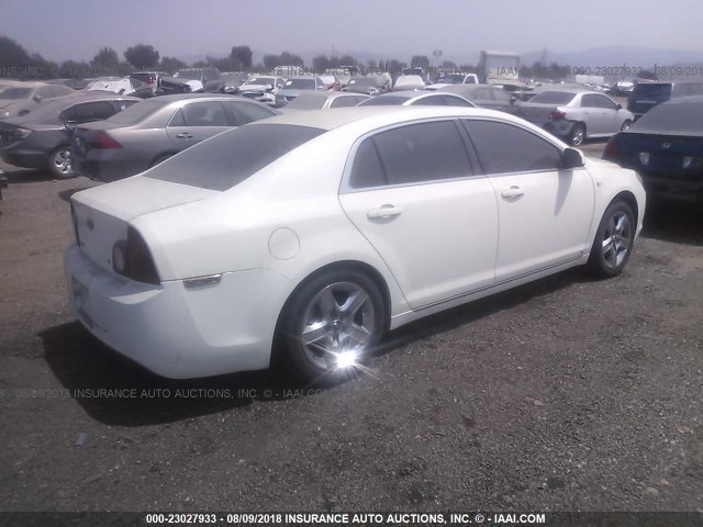 1G1ZH57B584208960 - 2008 CHEVROLET MALIBU 1LT 白色 照片 4