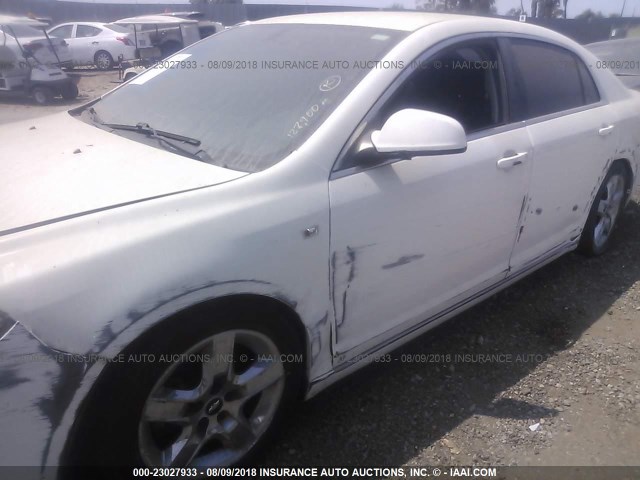 1G1ZH57B584208960 - 2008 CHEVROLET MALIBU 1LT 白色 照片 6