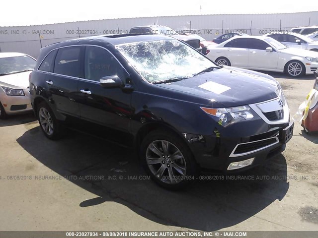 2HNYD2H6XCH543880 - 2012 ACURA MDX ADVANCE 黑色 照片 1