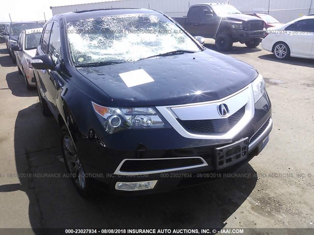 2HNYD2H6XCH543880 - 2012 ACURA MDX ADVANCE 黑色 照片 6