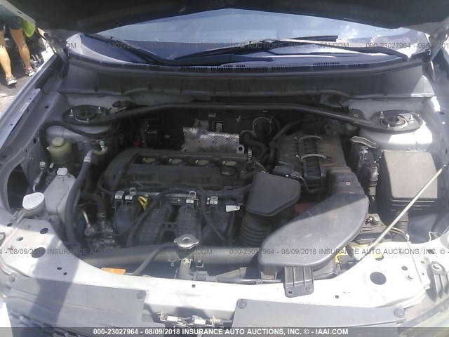 JA4LS21WX8Z012308 - 2008 MITSUBISHI OUTLANDER ES SILVER photo 10