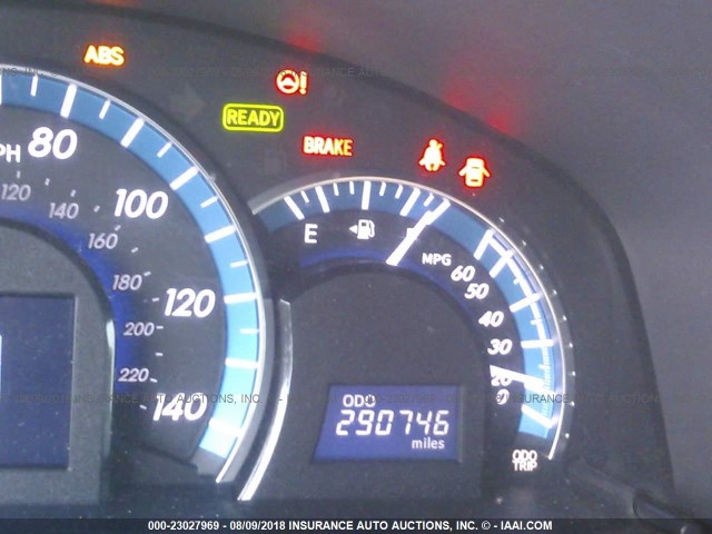 4T1BD1FK1EU137732 - 2014 TOYOTA CAMRY HYBRID/LE/XLE ყვითელი ფოტო 7