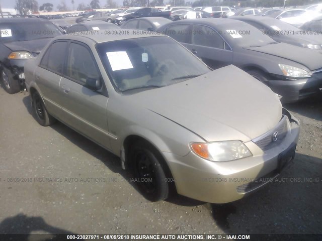 JM1BJ226310412272 - 2001 MAZDA PROTEGE LX/ES ოქროსფერი ფოტო 1