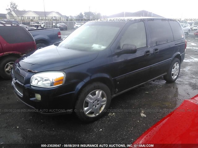 1GNDU23LX6D227213 - 2006 CHEVROLET UPLANDER LS BLUE photo 2
