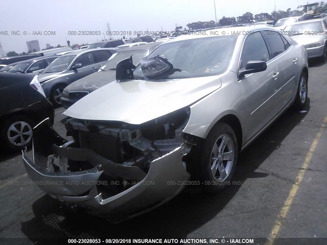 1G11B5SA6GF101013 - 2016 CHEVROLET MALIBU LIMITED LS GOLD photo 2